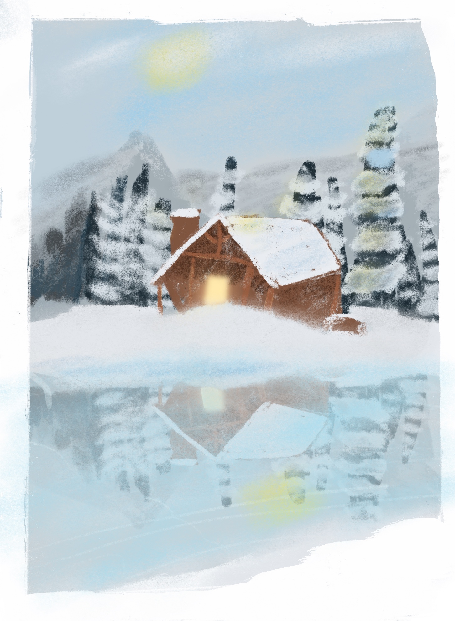 Winter Cabin